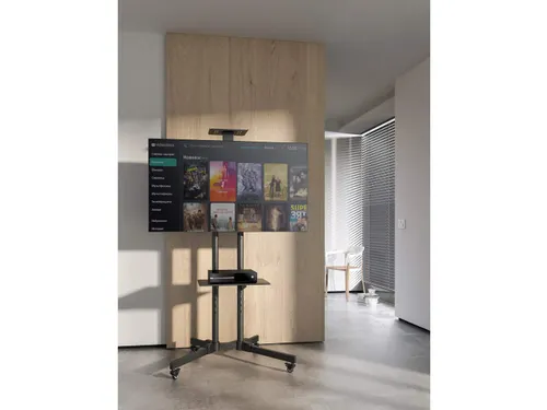 Trolley voor TV’s en monitoren, voor schermen 37 inch–65 inch, VES
