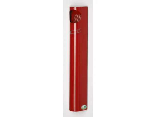 Wandasbak 3.5 liter Hxbxd 550x110x74mm Ral3000 Rood Staal