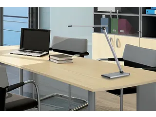 Bureaulamp Unilux Terra led aluminium grijs - 4