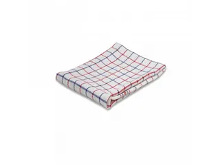 Theedoek nationale ruit 70x70cm 6 stuks - 1