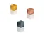 Magneten Sigel voor glasbord set 3kleuren C5 sterk 11x11x11mm
