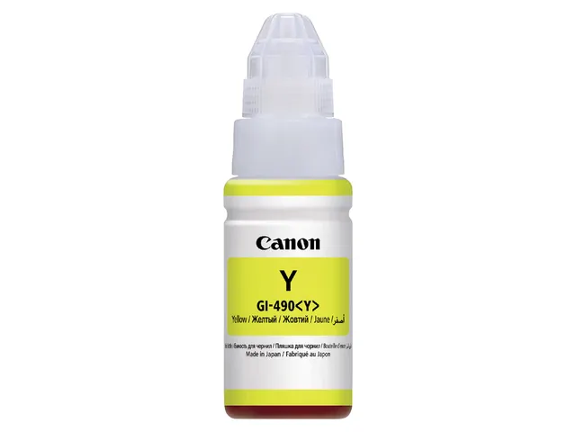 Recharge encre Canon GI-490 jaune