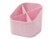 Porte-stylo HAN Re-X-LOOP 4 compartiments 100% recyclé rose pastel
