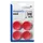 Magneet Legamaster 30mm 850gr rood 4 stuks