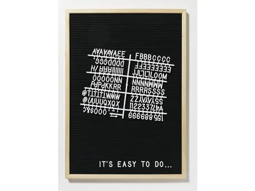Letterbord set Naga letters encijfers 149st.