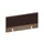 baliepaneel,v. bureau,aanbouw achter,B 1000mm,NT-cherry,BN2036-bruin