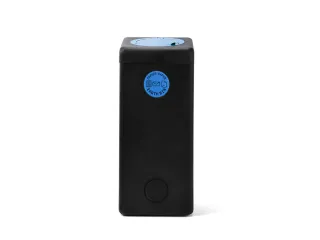 Afvalbak 90 liter, EarthBin zwart blauw - 2
