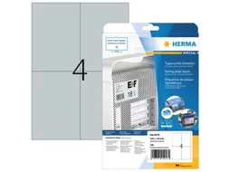 Etiket Herma 4216 105x148mm Weerbestendig Zlver 100 stuks