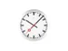 Horloge murale NeXtime 'Station' Ø19cm aluminium brossé