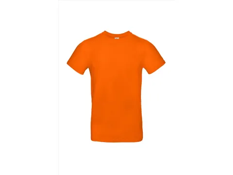 B&C #E190 T-shirt, oranje, maat XS, per stuk