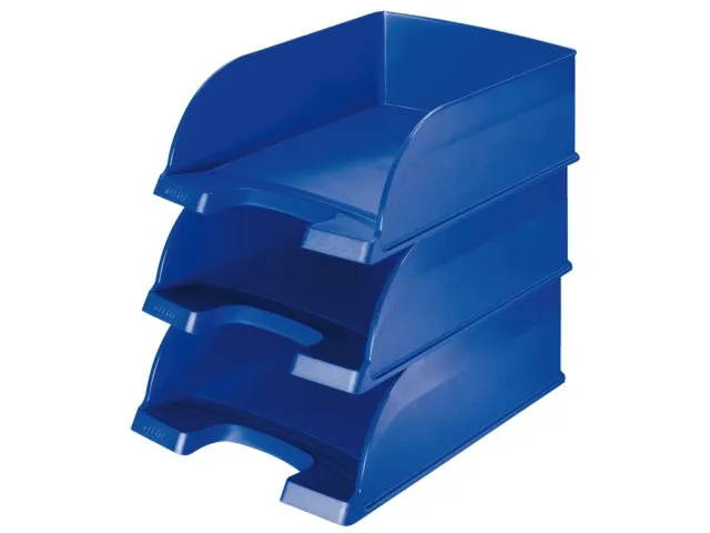 Brievenbak Leitz 5233 Plus jumbo blauw A4