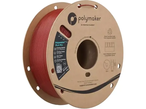 Filament PLA PRO 1,75mm HS Tough Metal Dark Red 1kg