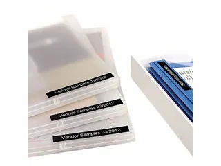 Labeltape Dymo 45811 D1 S720910 19mmx7m wit op zwart - 9