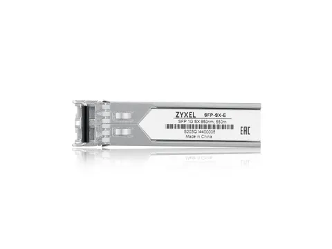 Zyxel SFP-SX-E, Vezel-optiek, 1000 Mbit/s, SFP, LC, 550 m, 850 nm