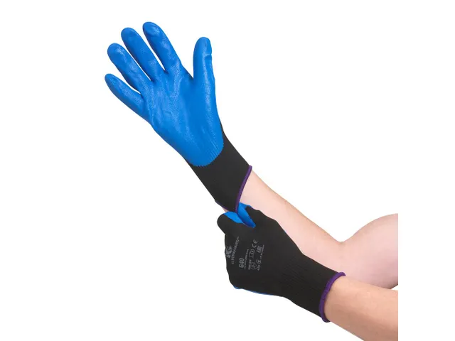 Kleenguard G40 Handschoen foam coating blauw maat 8 Doos 60 Paar