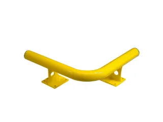 aanrijdbeveiligingsbarrière,binnenhoek,v. binnen,HxD 200x638mm - 1