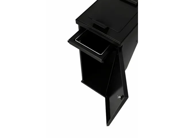 Unité modulaire pour tri sélectif avec Porte et support de Sac 60 li