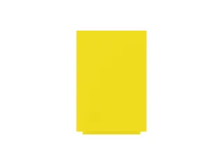 Whiteboard Rocada Skincolour 75x115cm geel gelakt - 3