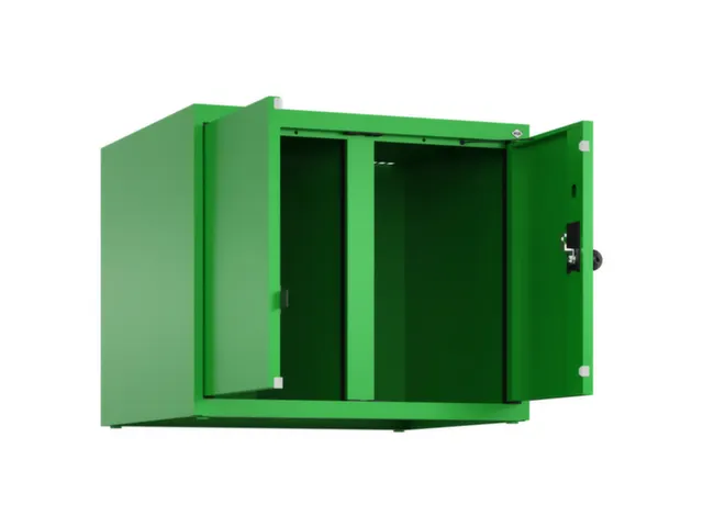opzetkast,v. locker voor scheiding van kleding,2vak.,vak B 300mm