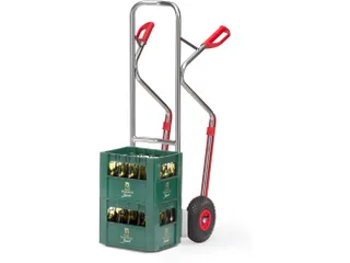 Aluminium Steekwagen A1330l 200kg Luchtbanden - 2