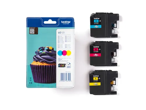 Brother LC-123VALBP inktcartridge multipack origineel 4-kleuren