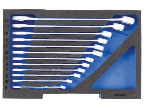 GEDORE 1100 CT1-7 Combinatiesleutelset,in 1/2 L-BOXX 136module