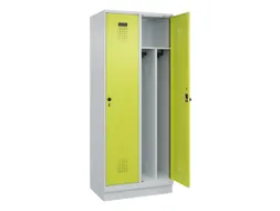locker voor scheiding van kleding,HxBxD 1950x800x500mm,2vak