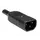 Mannelijke AC-Connector - Voor Kabel - 10 A