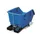 PE-kiepbak,HxLxB 1095x1660x1173mm,1m³,draagverm. 250kg,blauw,wielen