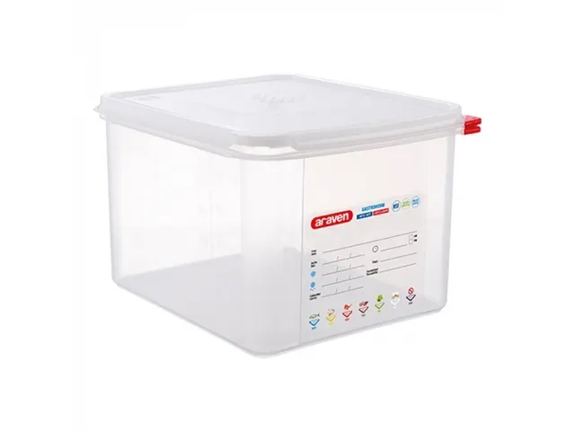 Araven Colorclip Voedseldoos 12.5 liter 1/2 GN 200mm 325x265mm