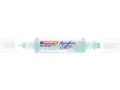 Acrylmarker edding e-5400 3D double liner pastel blauw