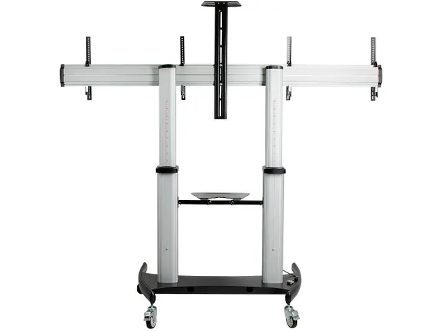 Dual TV Standaard op Wielen voor 37-60 Inch VESA TV's
