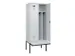 locker met bank,voor scheiding van kleding,HxBxD 2120x800x815mm,2vak