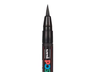 Brushverfstift Posca PCF350 Penseelpunt 1-10mm Goud - 9