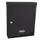 muurbrievenbus,staal,matzwart,HxBxD 420x335x100mm,inworp boven