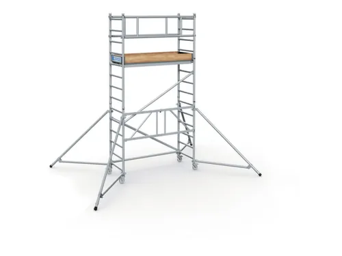 klapsteiger,platform BxD 1800x720mm,steiger H 2,55m,aluminium