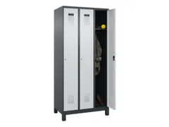 locker,HxBxD 1950x900x500mm,3vak,vak B 300mm,cil.-slot,voeten