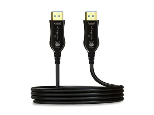 Active Optical HDMI Ultra High Speed Ethernet kabel 48 Gbps 10 meter