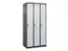 locker voor scheiding van kleding,HxBxD 1850x900x500mm,3vak