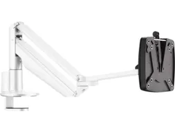 monitorarm,3-dlg. arm,arm L 457mm,m. tafelbevestiging,alu/kunststof