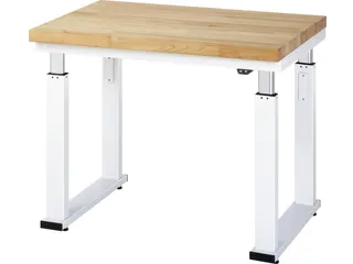Werkbank elektrisch hoogte verstelbaar 740-1040x1000x700mm beukblad - 2