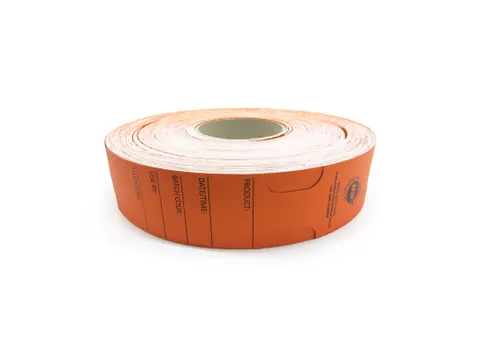 BST Detecteerbare Loop Tags hittebestendig 48x279mm Oranje 500 stuks