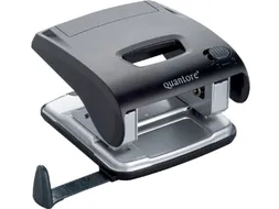 Perforator Quantore luxe 2-gaats 20vel zwart