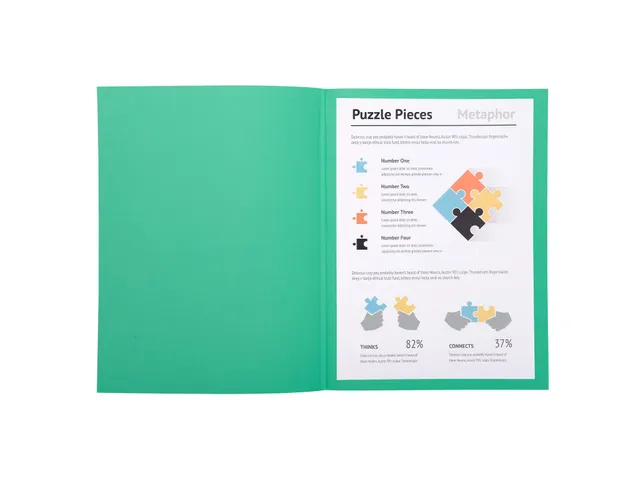 100 dossiermappen SUPER 250 24x32cm Fel groen