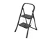 Escabeau aluminium 2 marches SL200 noir