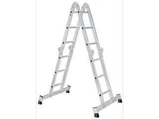 multifunctionele vouwladder,4x3,sporten,balk L 3,65m,aluminium - 2