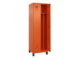 locker voor scheiding van kleding,HxBxD 1950x600x500mm,2vak