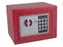 Kluis Pavo mini elektronisch 230x170x170mm rood