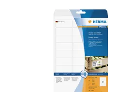 HERMA 10903 Power Etiketten A4 63,5x29,6mm Wit 675 stuks