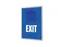 Kliklijst A1 complete set met print "EXIT" Blauw